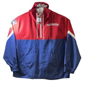 mitchell and ness New York Rangers Tie Breaker Light Windbreaker Men's 2xl